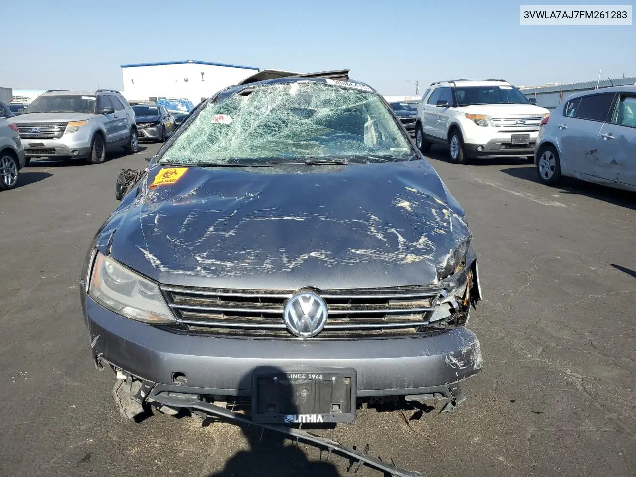 3VWLA7AJ7FM261283 2015 Volkswagen Jetta Tdi