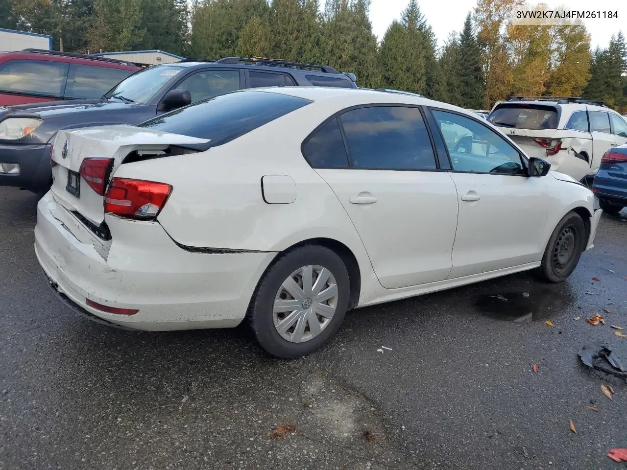 3VW2K7AJ4FM261184 2015 Volkswagen Jetta Base