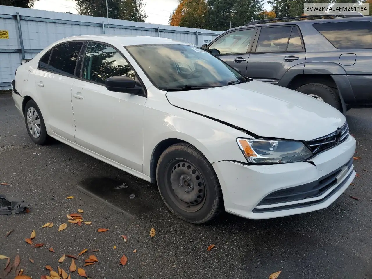 3VW2K7AJ4FM261184 2015 Volkswagen Jetta Base