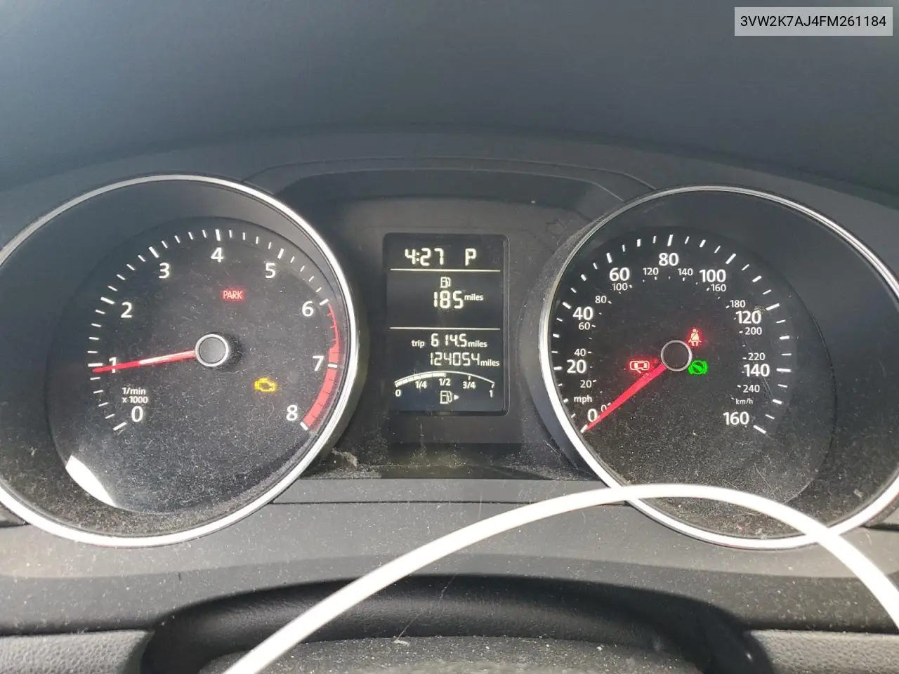 3VW2K7AJ4FM261184 2015 Volkswagen Jetta Base