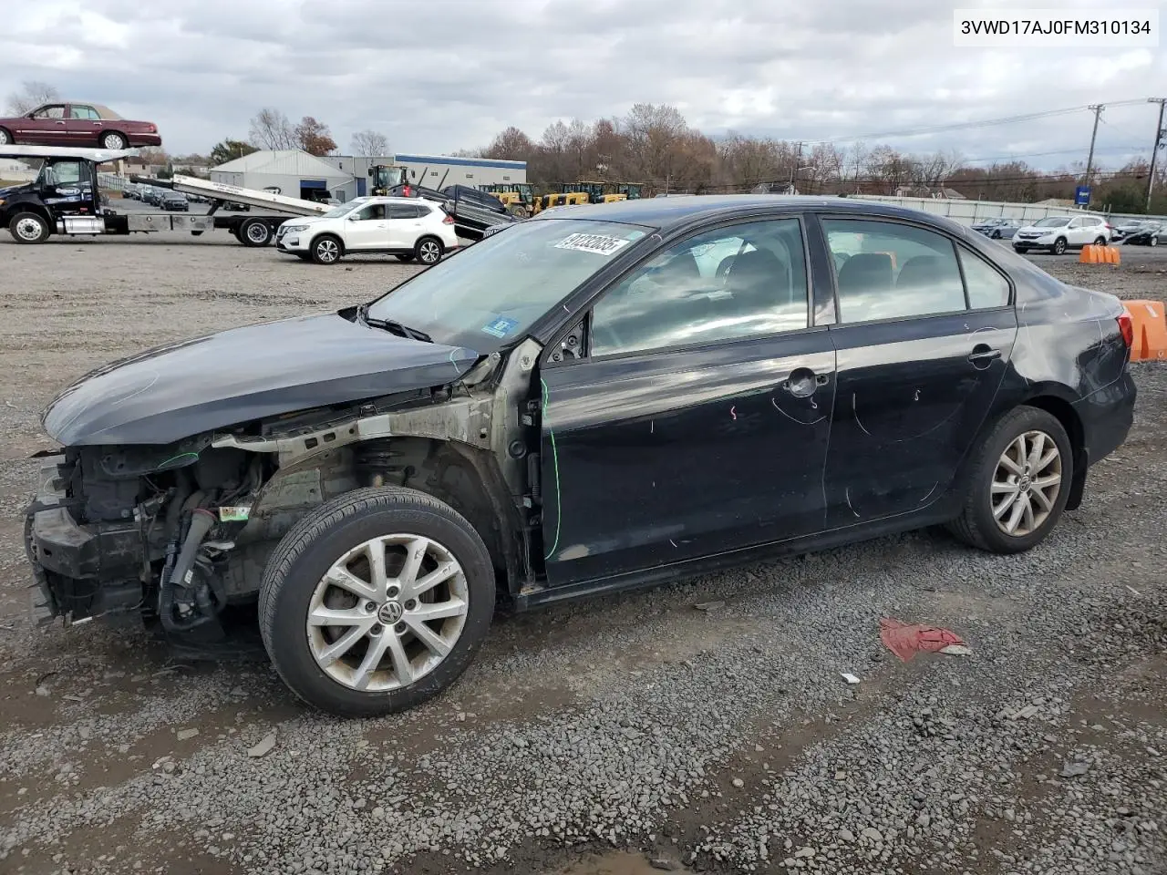 3VWD17AJ0FM310134 2015 Volkswagen Jetta Se
