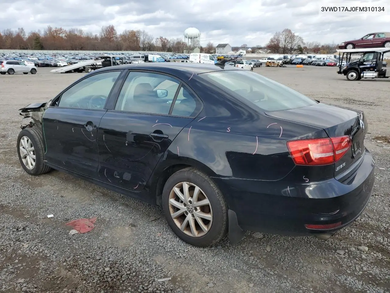 3VWD17AJ0FM310134 2015 Volkswagen Jetta Se
