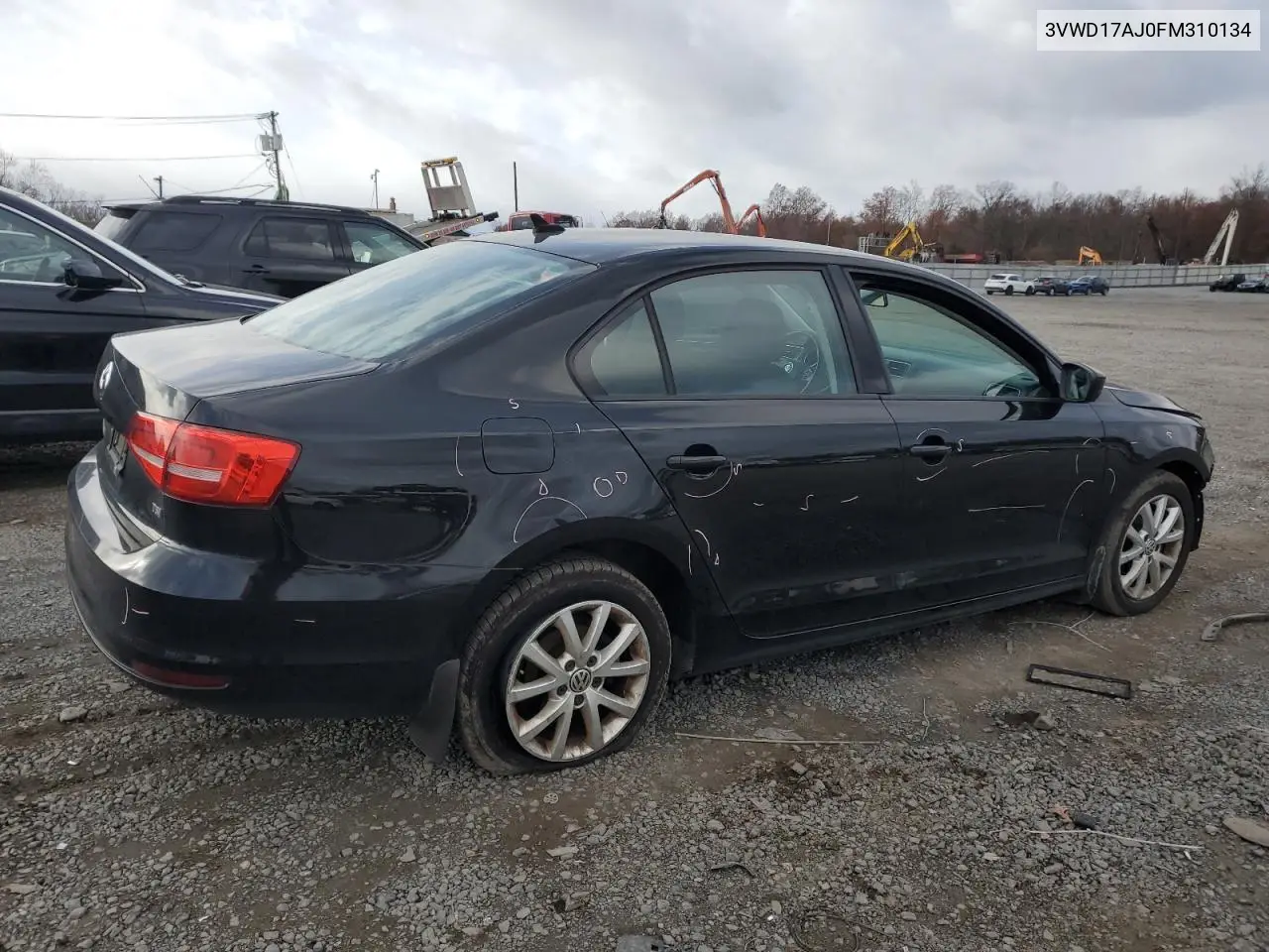 3VWD17AJ0FM310134 2015 Volkswagen Jetta Se