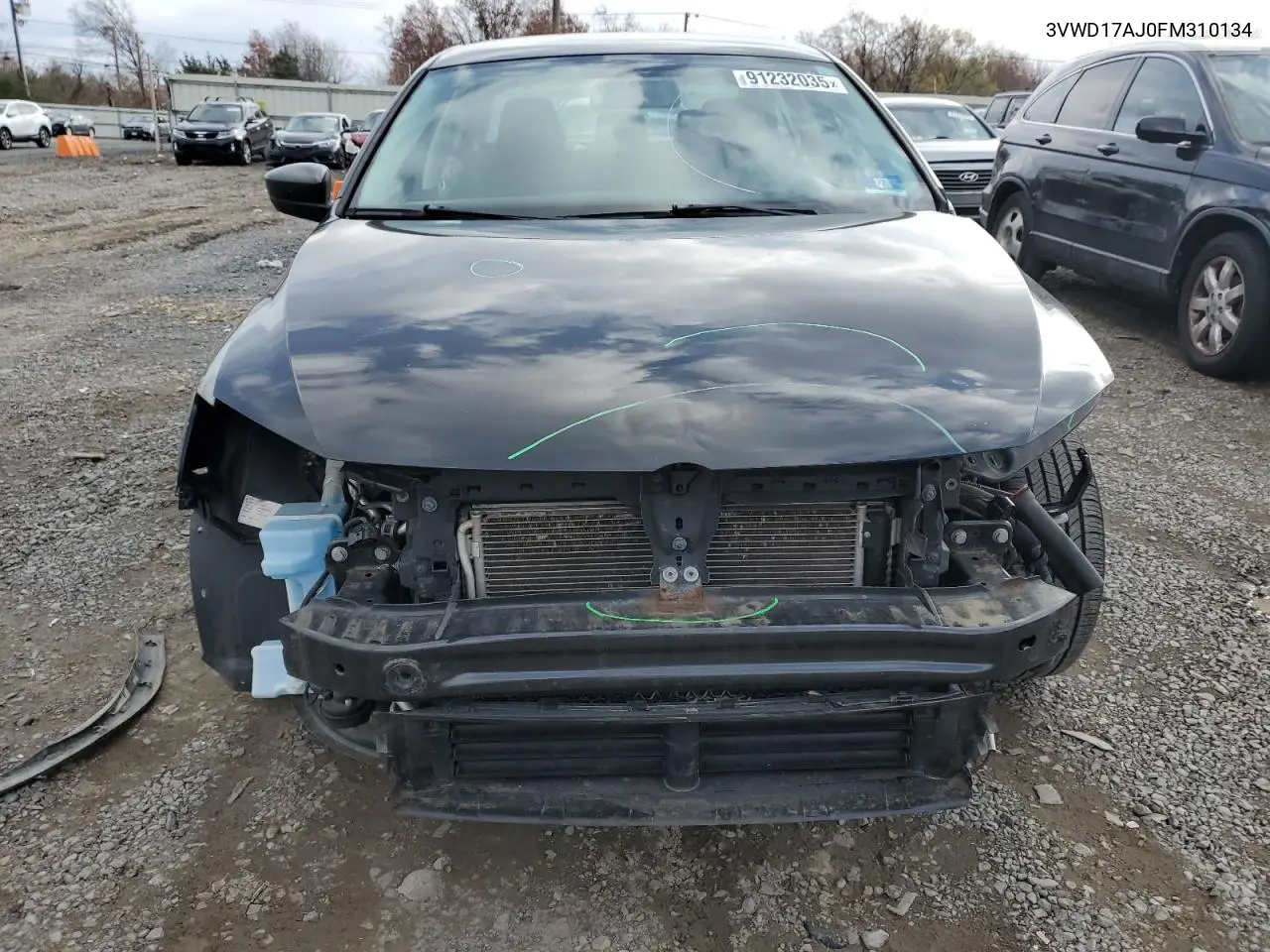 3VWD17AJ0FM310134 2015 Volkswagen Jetta Se