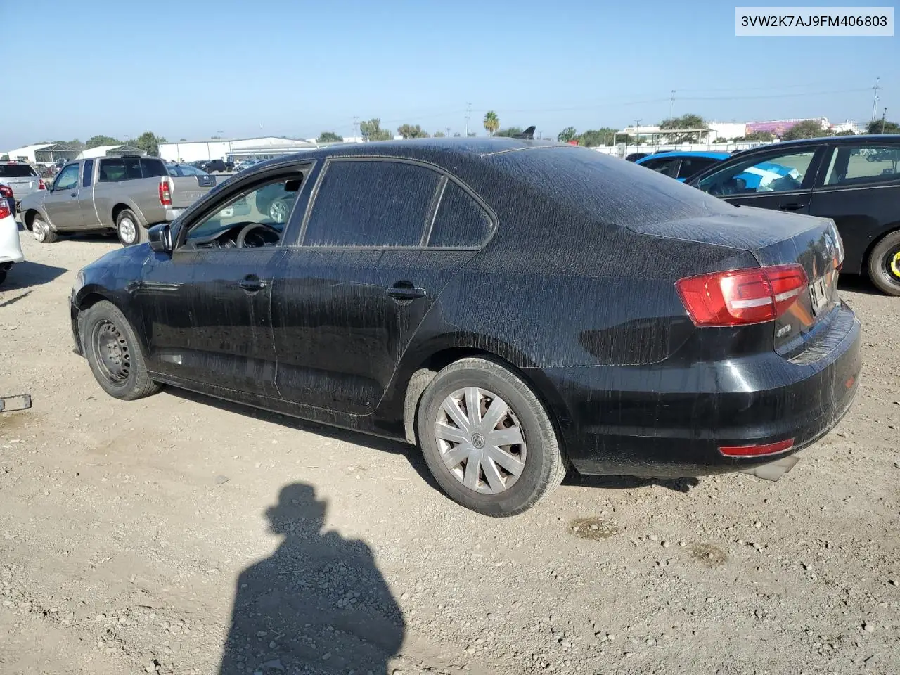 3VW2K7AJ9FM406803 2015 Volkswagen Jetta Base