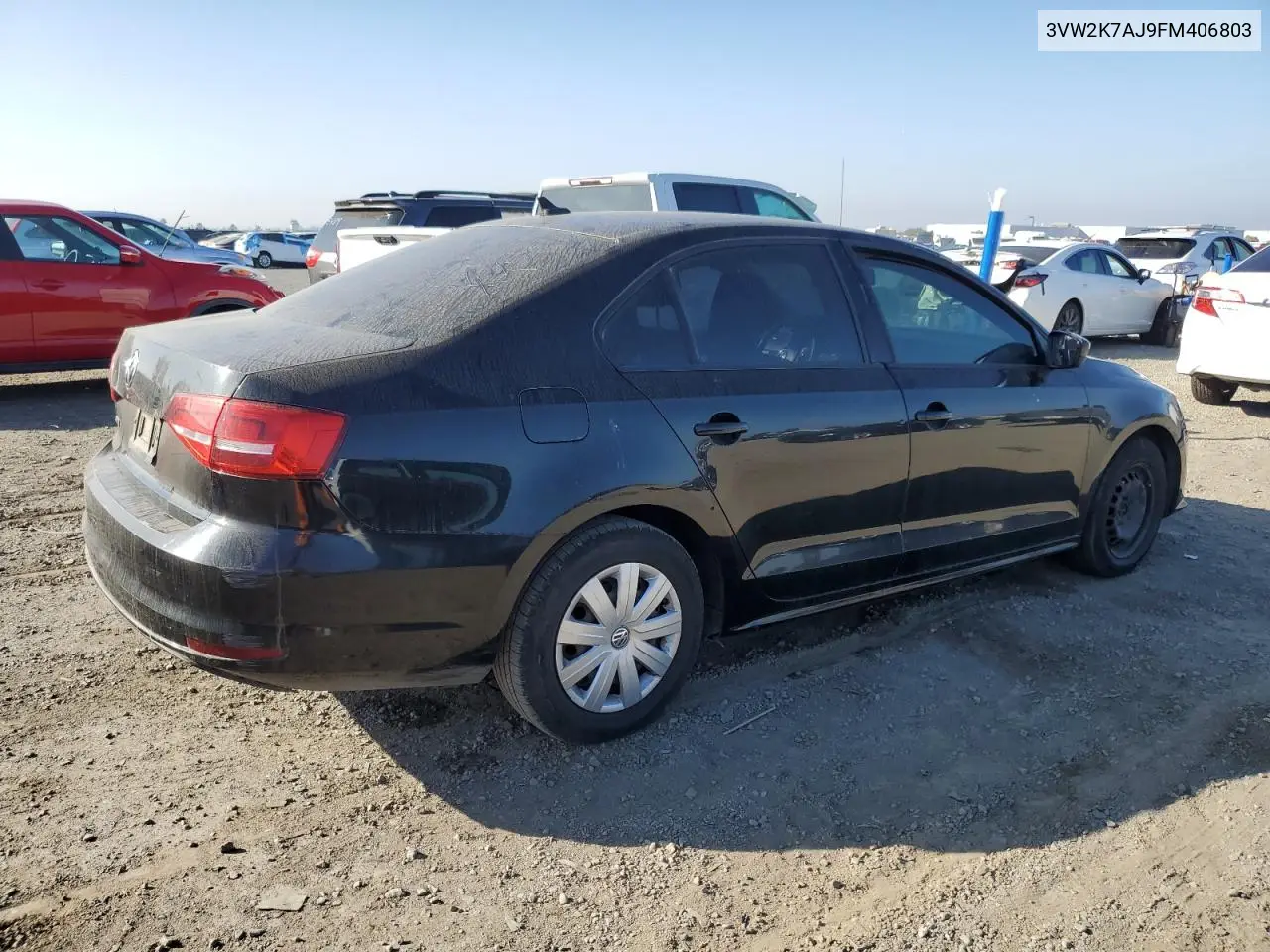 3VW2K7AJ9FM406803 2015 Volkswagen Jetta Base