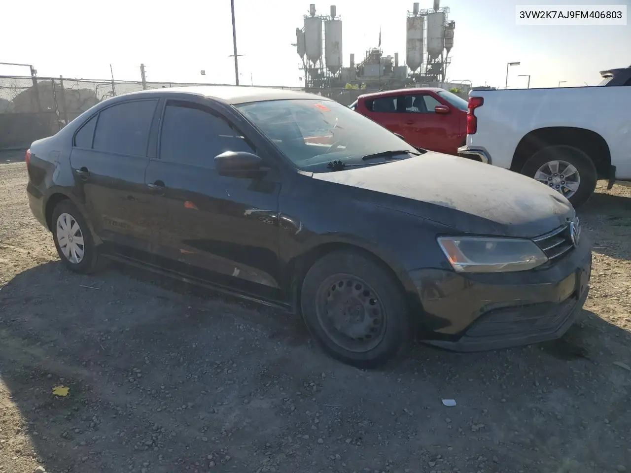 3VW2K7AJ9FM406803 2015 Volkswagen Jetta Base