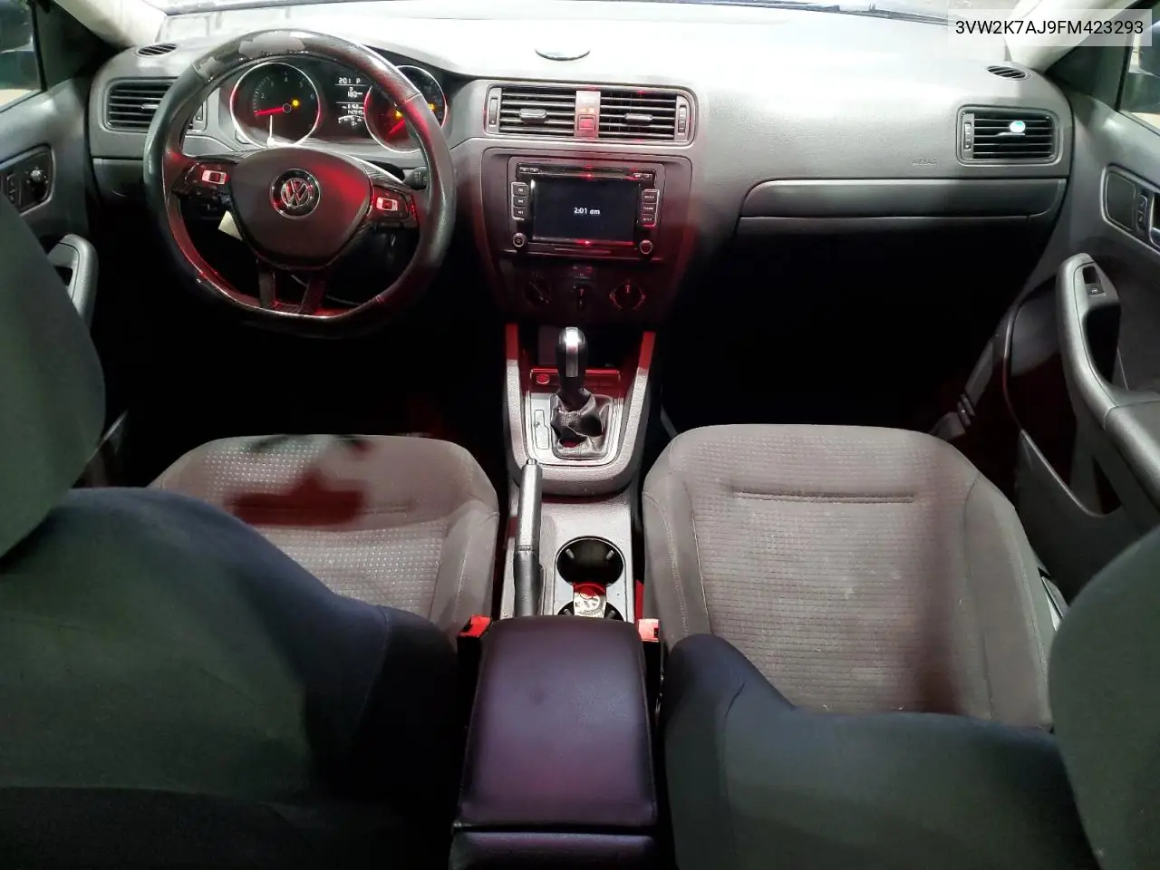 3VW2K7AJ9FM423293 2015 Volkswagen Jetta Base