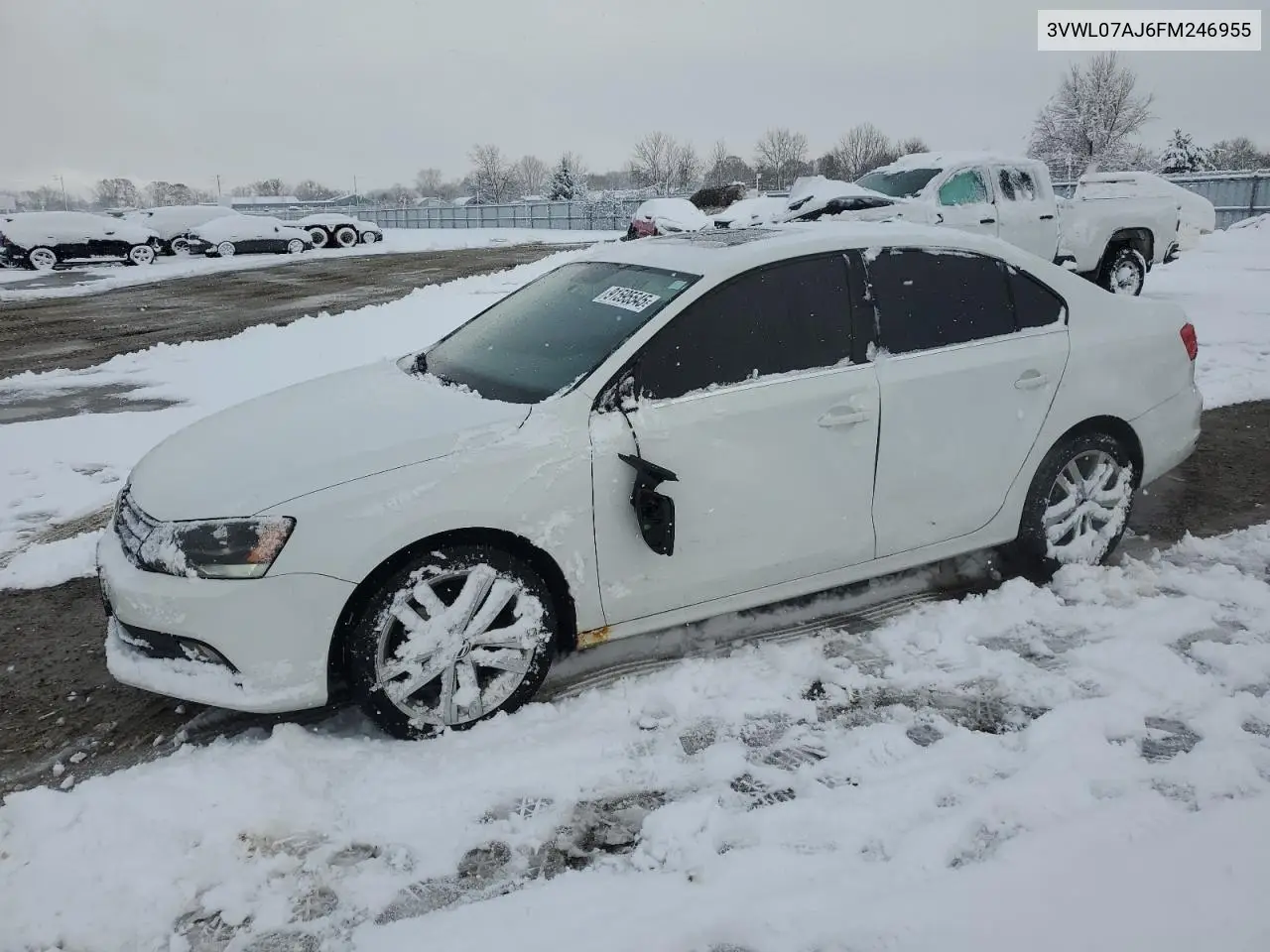 3VWL07AJ6FM246955 2015 Volkswagen Jetta Sel
