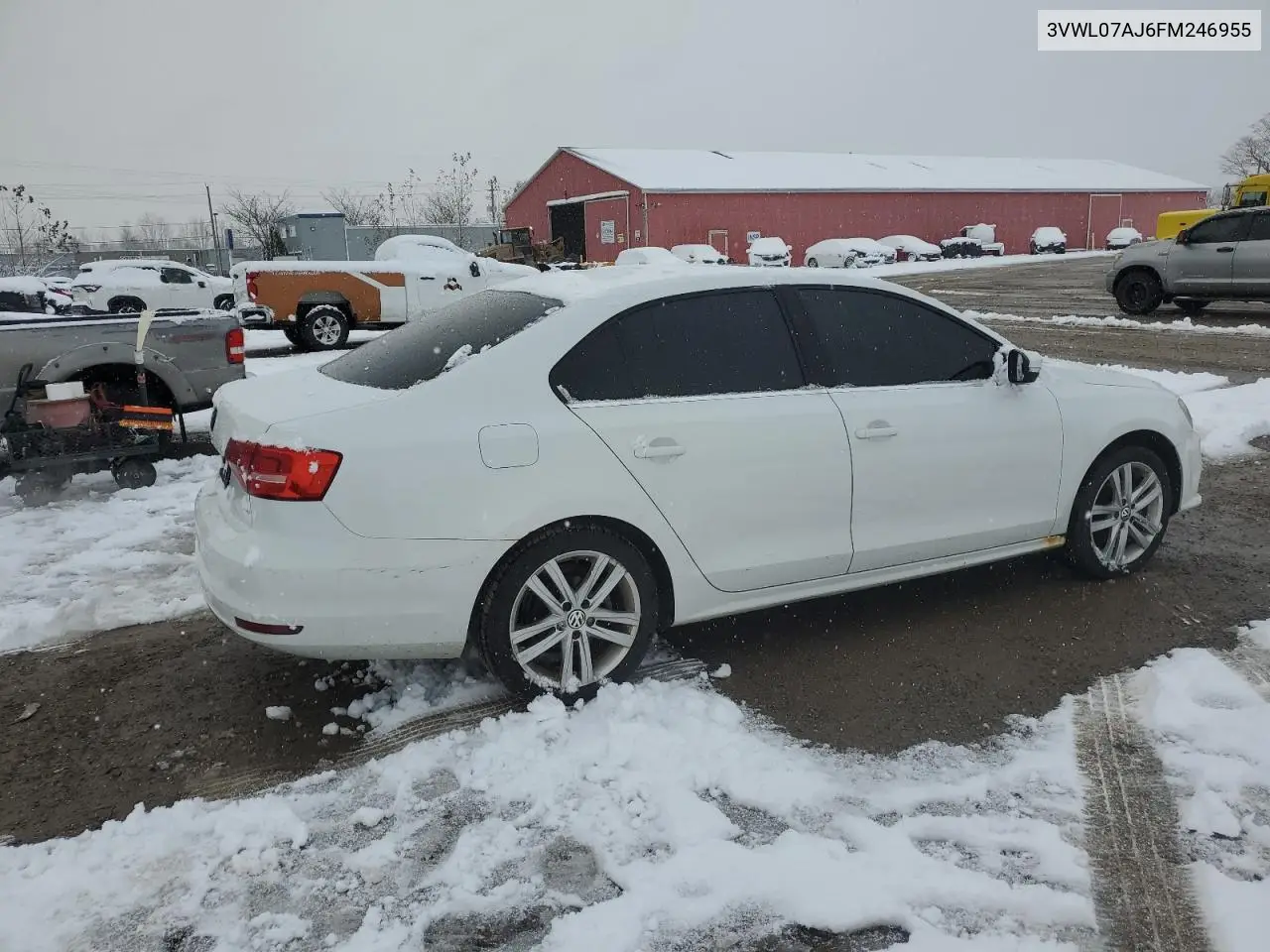3VWL07AJ6FM246955 2015 Volkswagen Jetta Sel