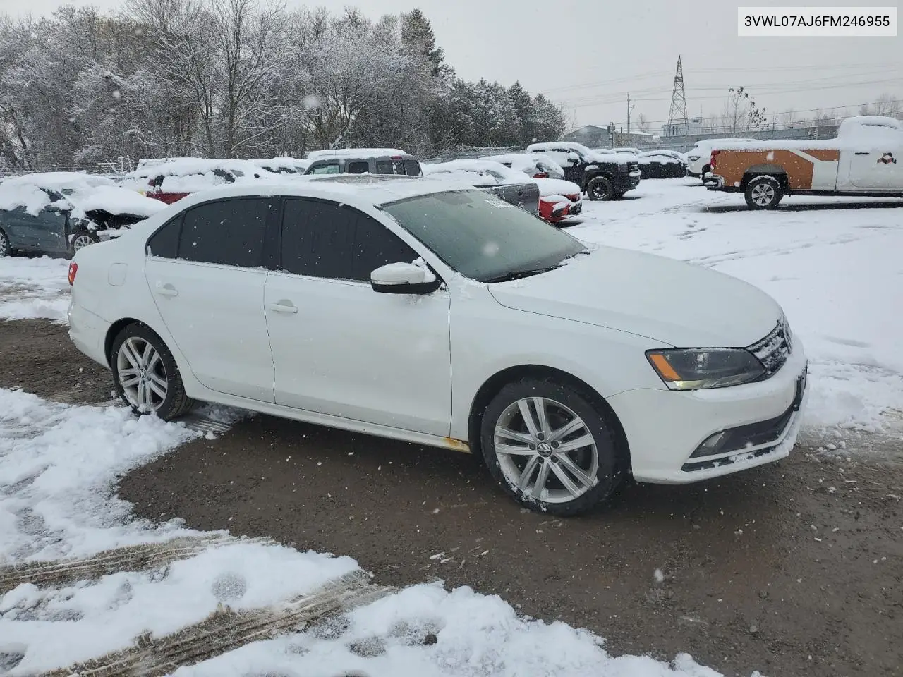 3VWL07AJ6FM246955 2015 Volkswagen Jetta Sel