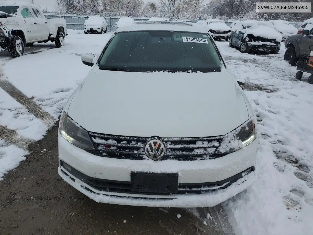 3VWL07AJ6FM246955 2015 Volkswagen Jetta Sel