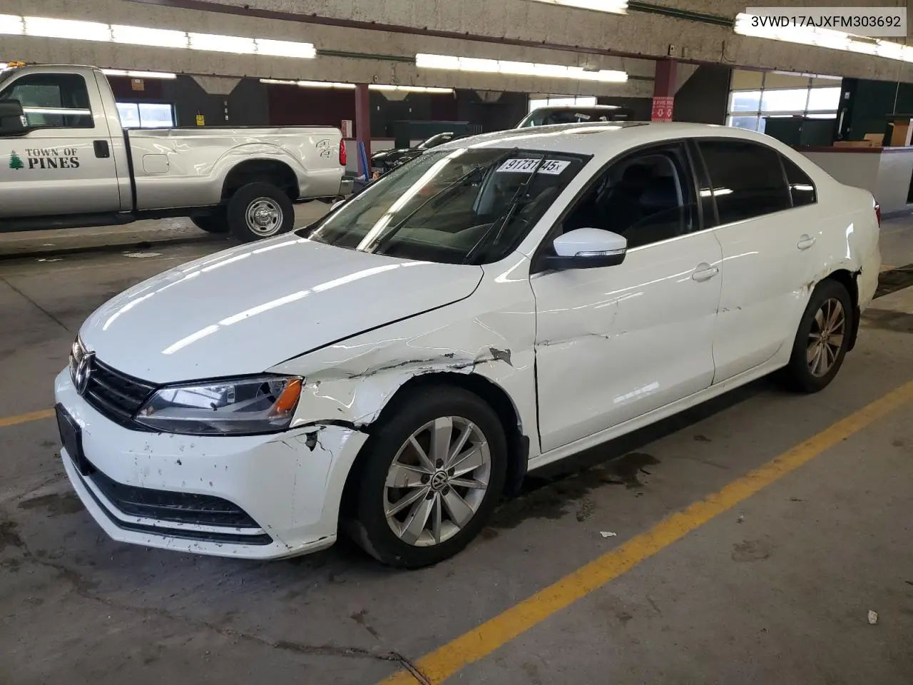 3VWD17AJXFM303692 2015 Volkswagen Jetta Se