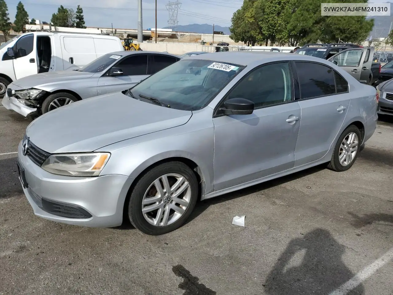 3VW2K7AJ4FM241310 2015 Volkswagen Jetta Base