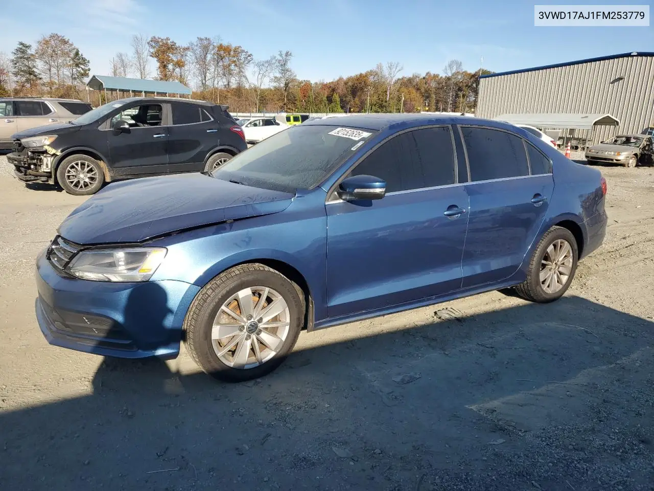 3VWD17AJ1FM253779 2015 Volkswagen Jetta Se