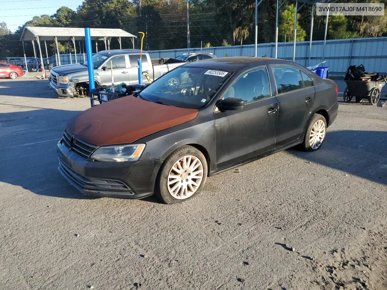 3VWD17AJ0FM418690 2015 Volkswagen Jetta Se