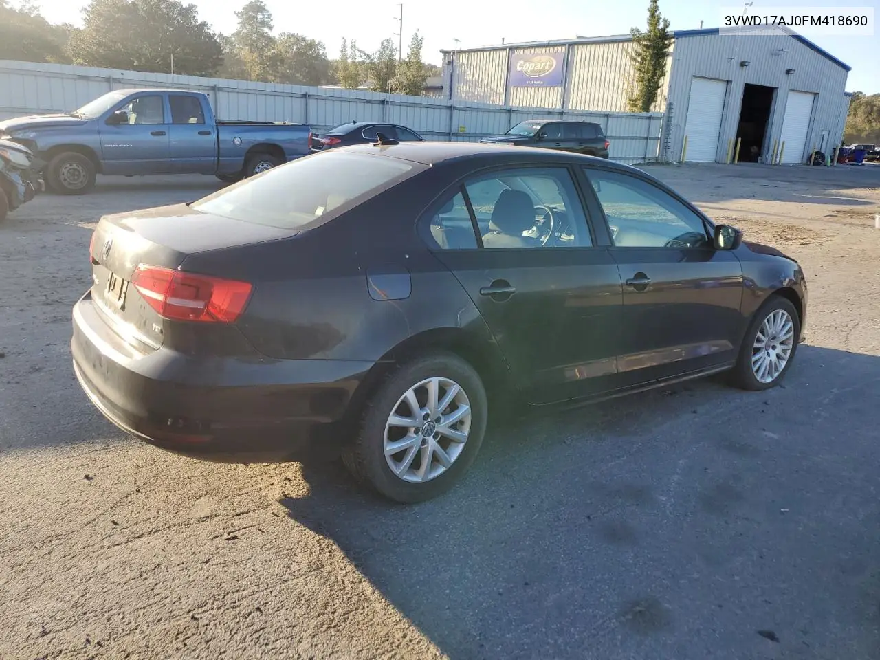 3VWD17AJ0FM418690 2015 Volkswagen Jetta Se