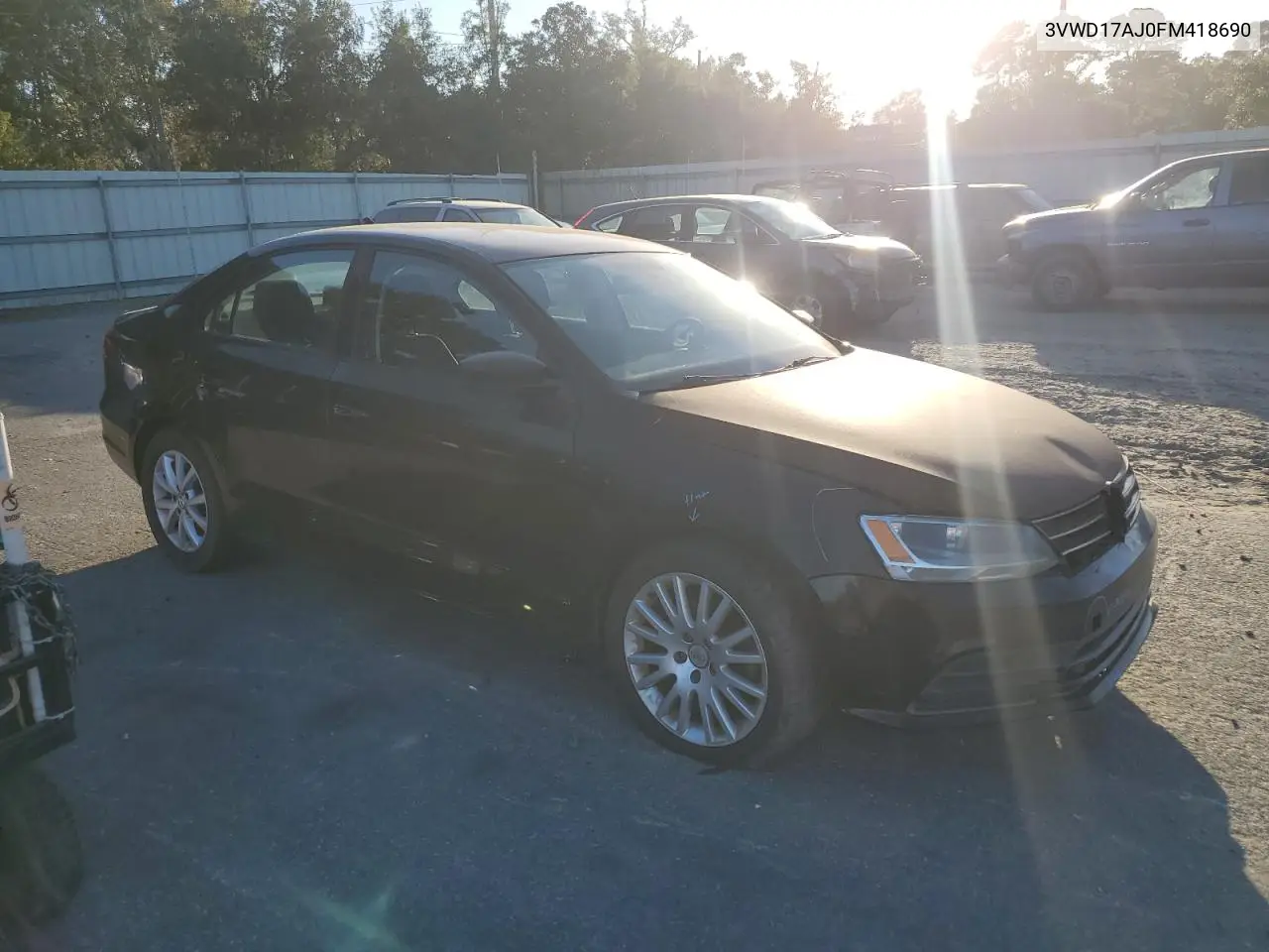 3VWD17AJ0FM418690 2015 Volkswagen Jetta Se