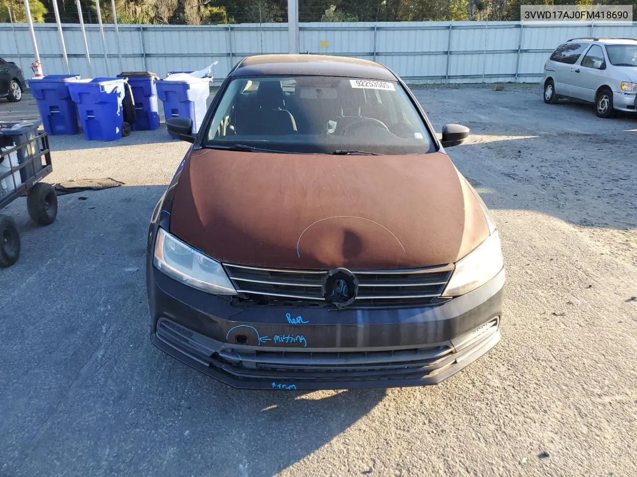 3VWD17AJ0FM418690 2015 Volkswagen Jetta Se