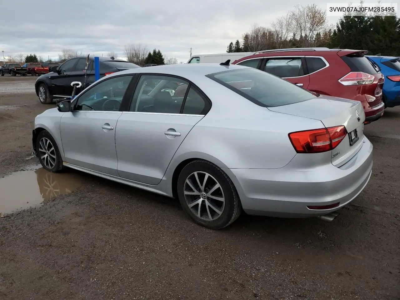 3VWD07AJ0FM285495 2015 Volkswagen Jetta Se