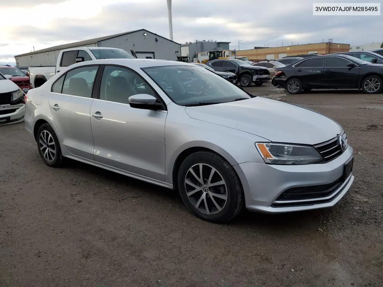 3VWD07AJ0FM285495 2015 Volkswagen Jetta Se