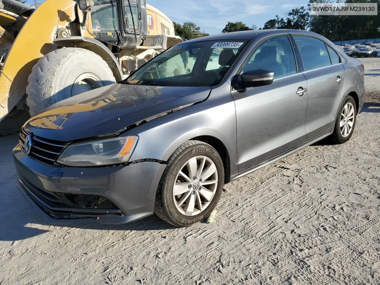 3VWD17AJ9FM239130 2015 Volkswagen Jetta Se