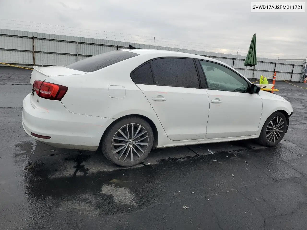 3VWD17AJ2FM211721 2015 Volkswagen Jetta Se