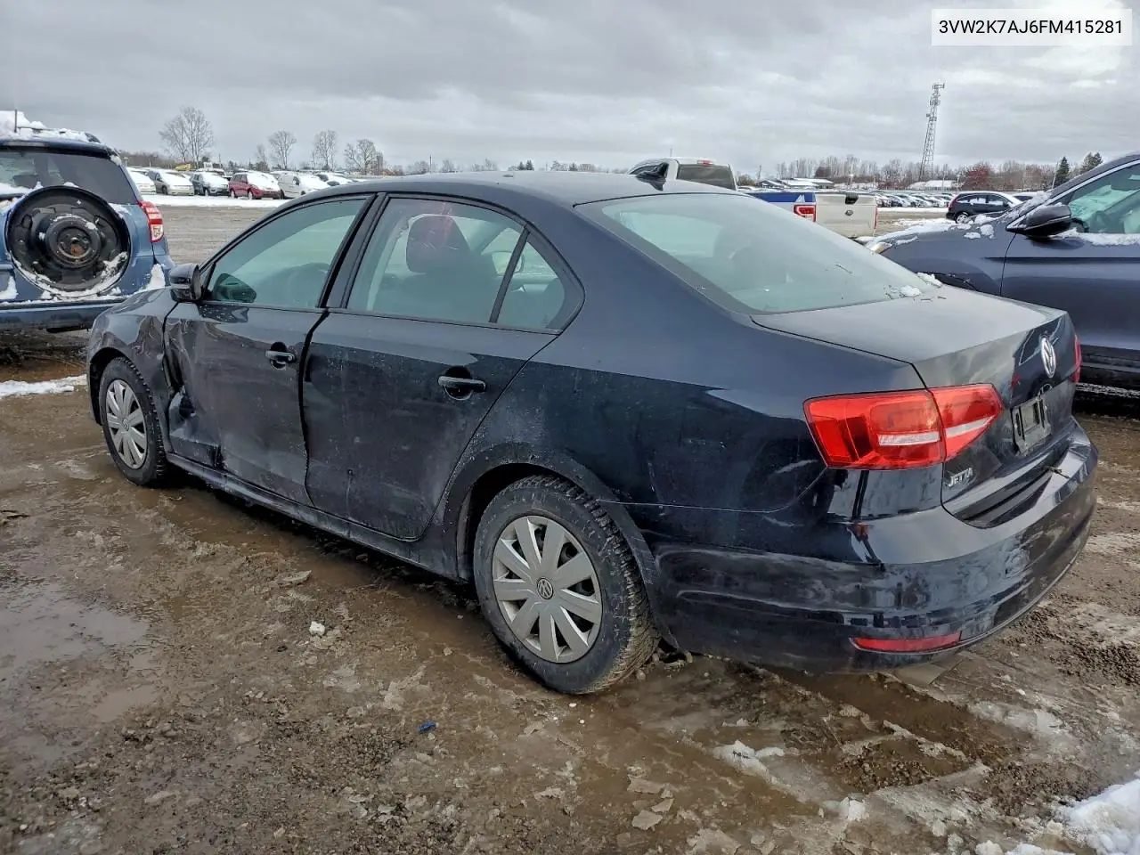3VW2K7AJ6FM415281 2015 Volkswagen Jetta Base