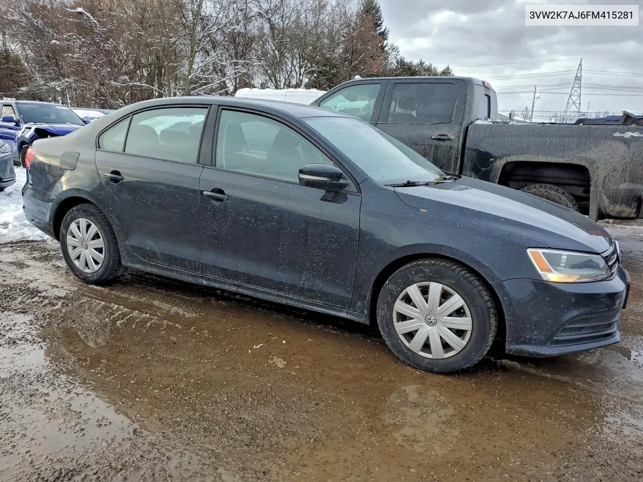 3VW2K7AJ6FM415281 2015 Volkswagen Jetta Base