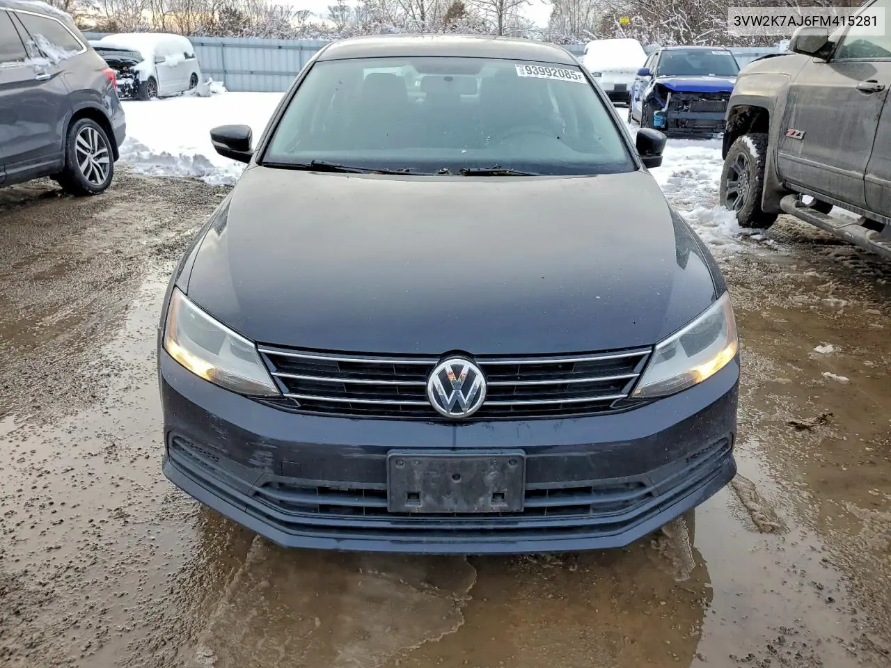 3VW2K7AJ6FM415281 2015 Volkswagen Jetta Base