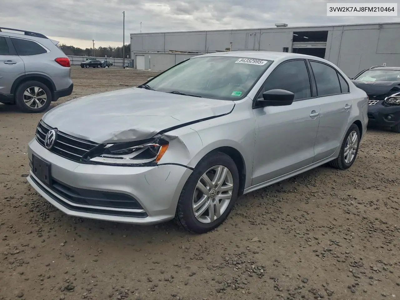 3VW2K7AJ8FM210464 2015 Volkswagen Jetta Base