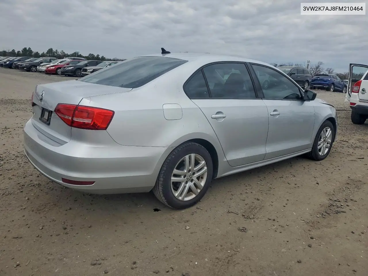 3VW2K7AJ8FM210464 2015 Volkswagen Jetta Base