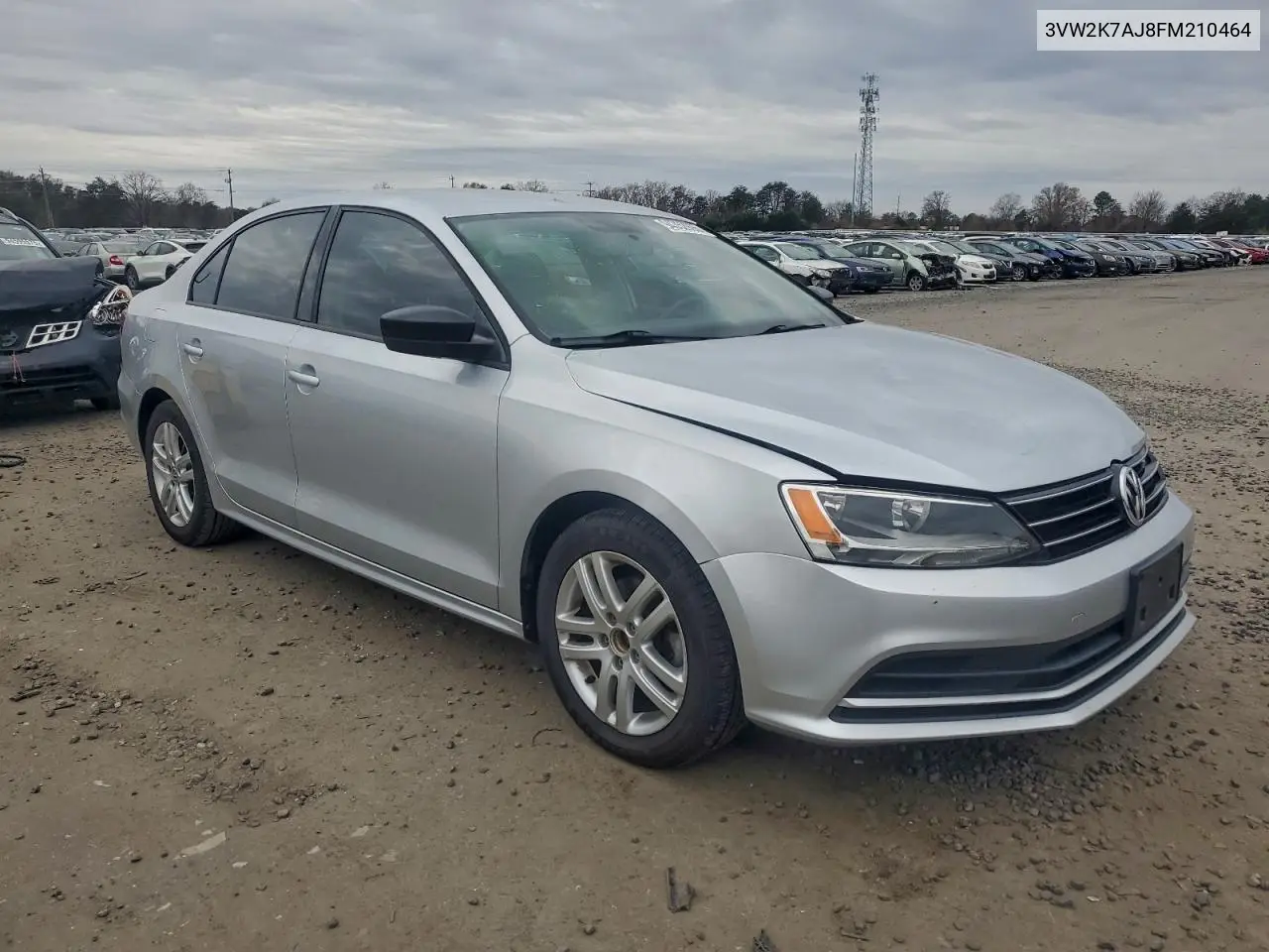 3VW2K7AJ8FM210464 2015 Volkswagen Jetta Base