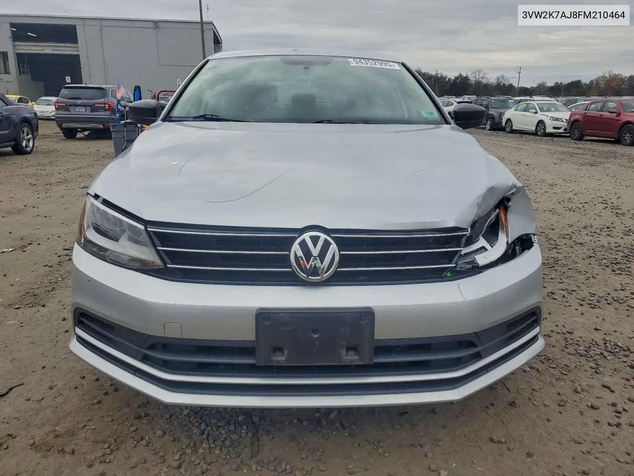 3VW2K7AJ8FM210464 2015 Volkswagen Jetta Base