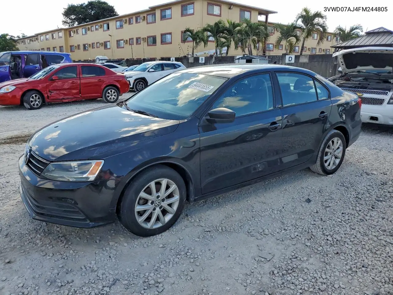 3VWD07AJ4FM244805 2015 Volkswagen Jetta Se
