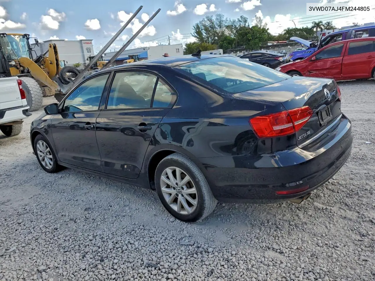 3VWD07AJ4FM244805 2015 Volkswagen Jetta Se