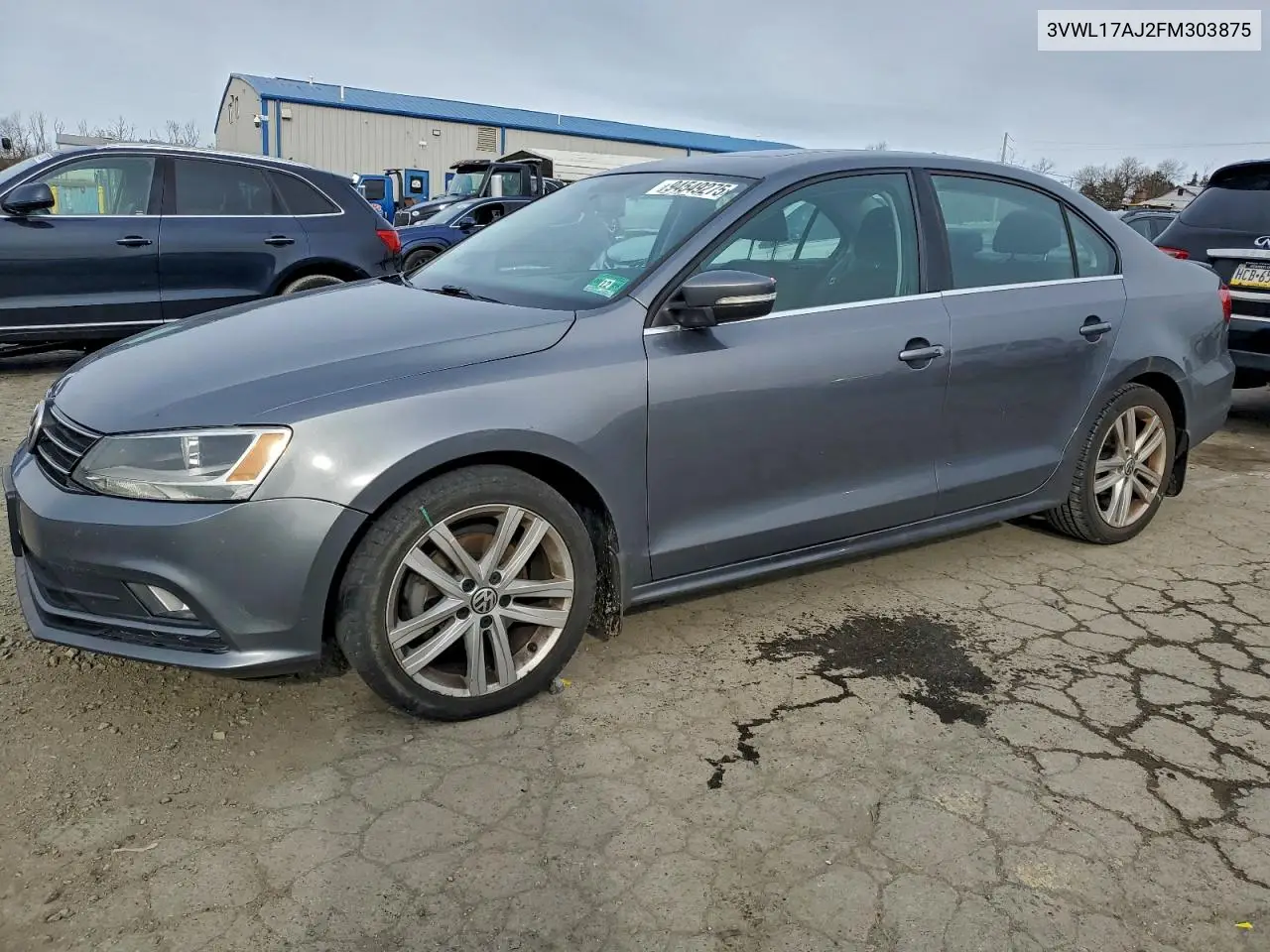 3VWL17AJ2FM303875 2015 Volkswagen Jetta Sel