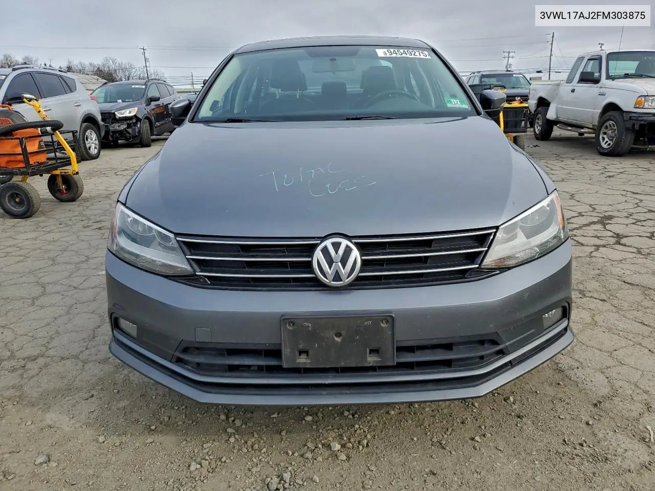 3VWL17AJ2FM303875 2015 Volkswagen Jetta Sel