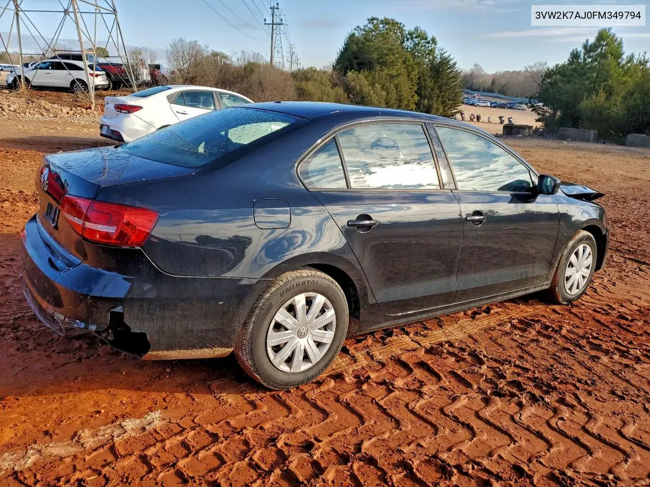 3VW2K7AJ0FM349794 2015 Volkswagen Jetta Base
