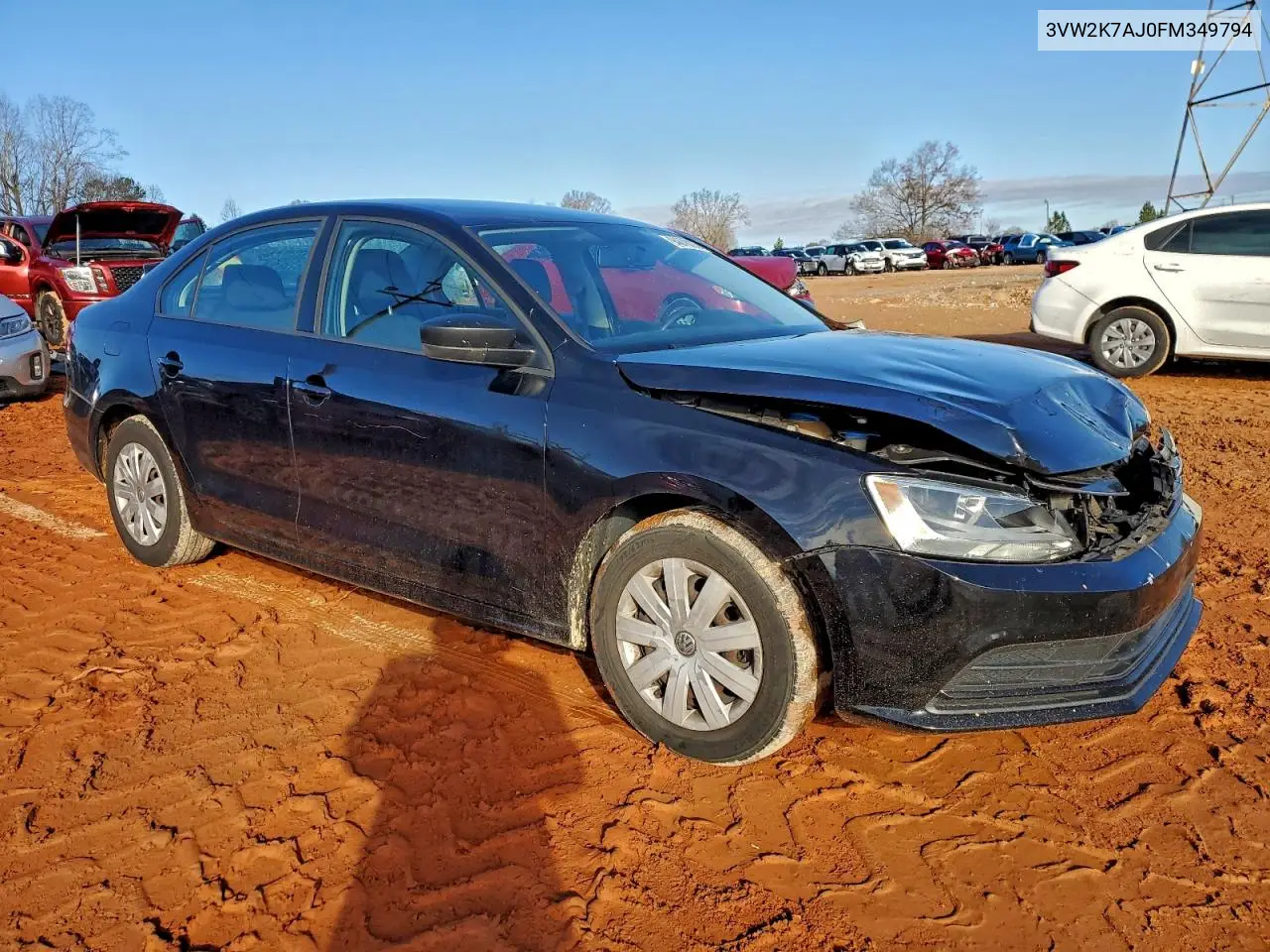 3VW2K7AJ0FM349794 2015 Volkswagen Jetta Base