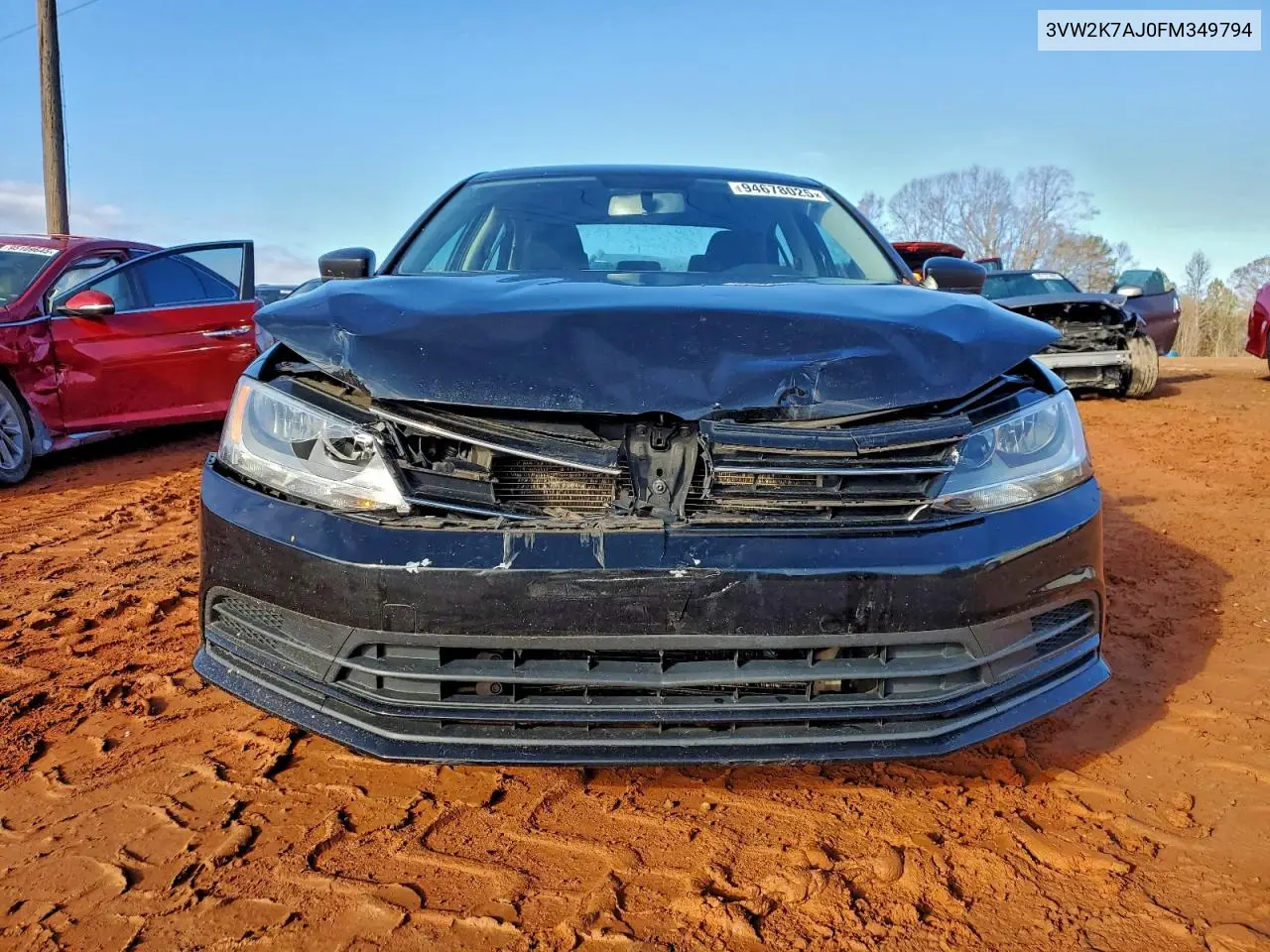 3VW2K7AJ0FM349794 2015 Volkswagen Jetta Base