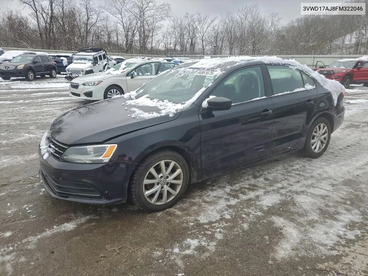 3VWD17AJ8FM322046 2015 Volkswagen Jetta Se