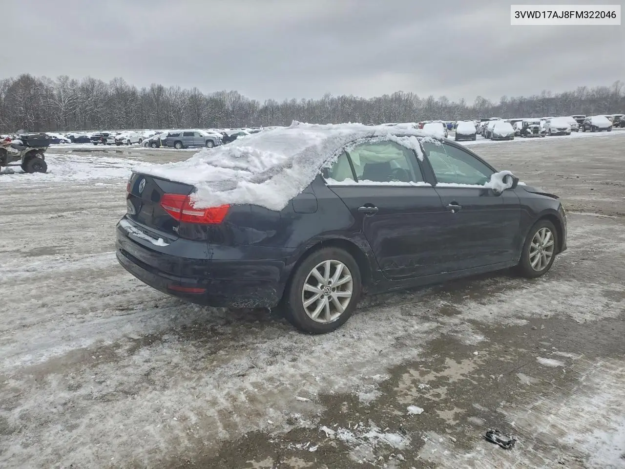 3VWD17AJ8FM322046 2015 Volkswagen Jetta Se