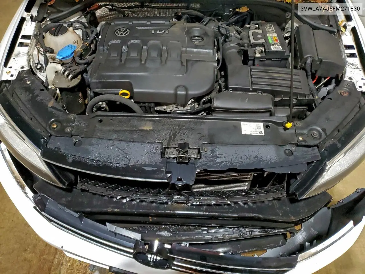 3VWLA7AJ5FM271830 2015 Volkswagen Jetta Tdi