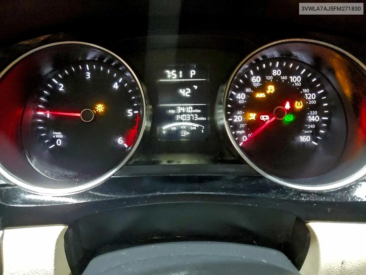 3VWLA7AJ5FM271830 2015 Volkswagen Jetta Tdi