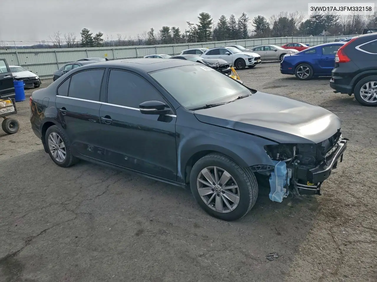 3VWD17AJ3FM332158 2015 Volkswagen Jetta Se