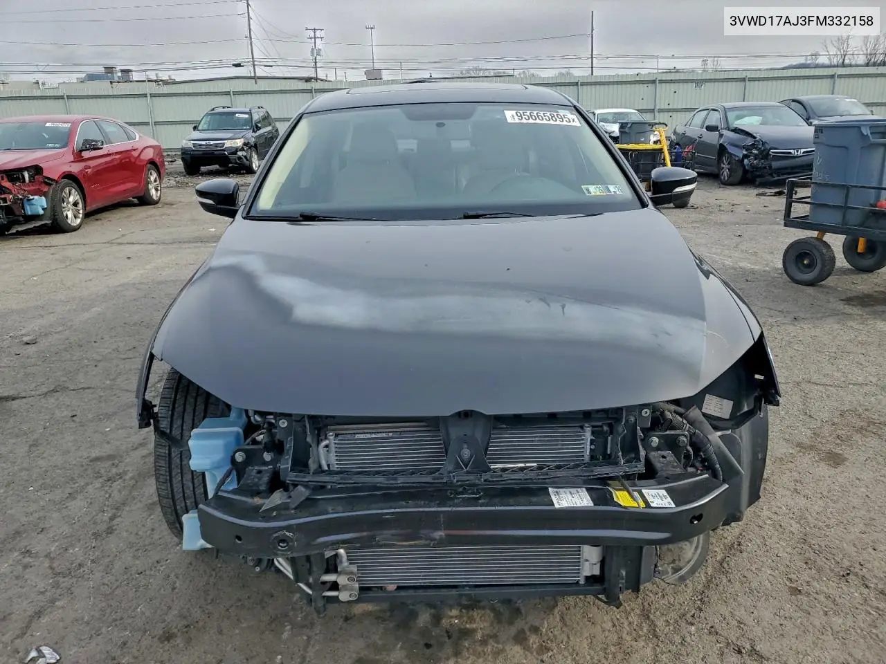 3VWD17AJ3FM332158 2015 Volkswagen Jetta Se
