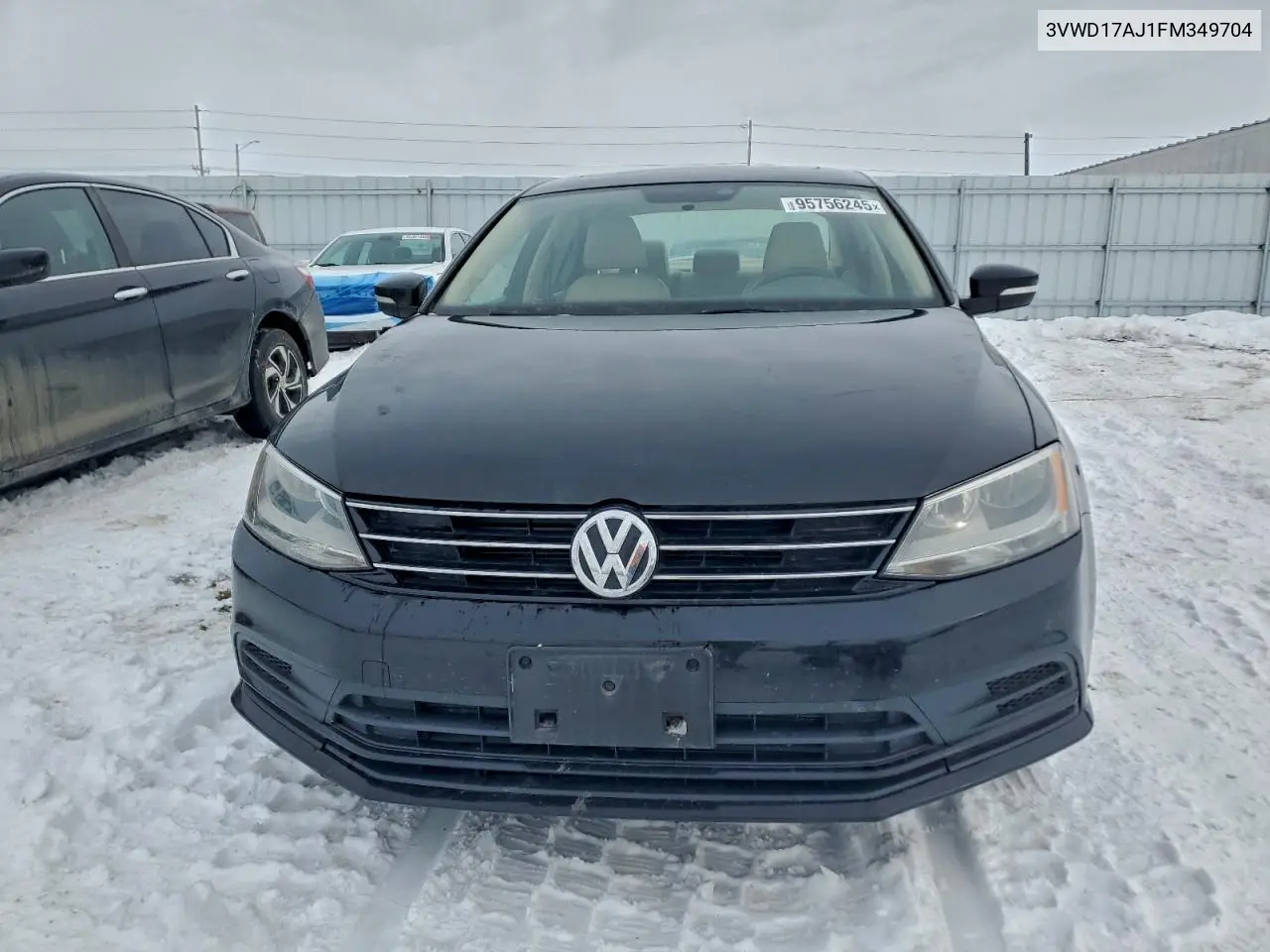 3VWD17AJ1FM349704 2015 Volkswagen Jetta Se