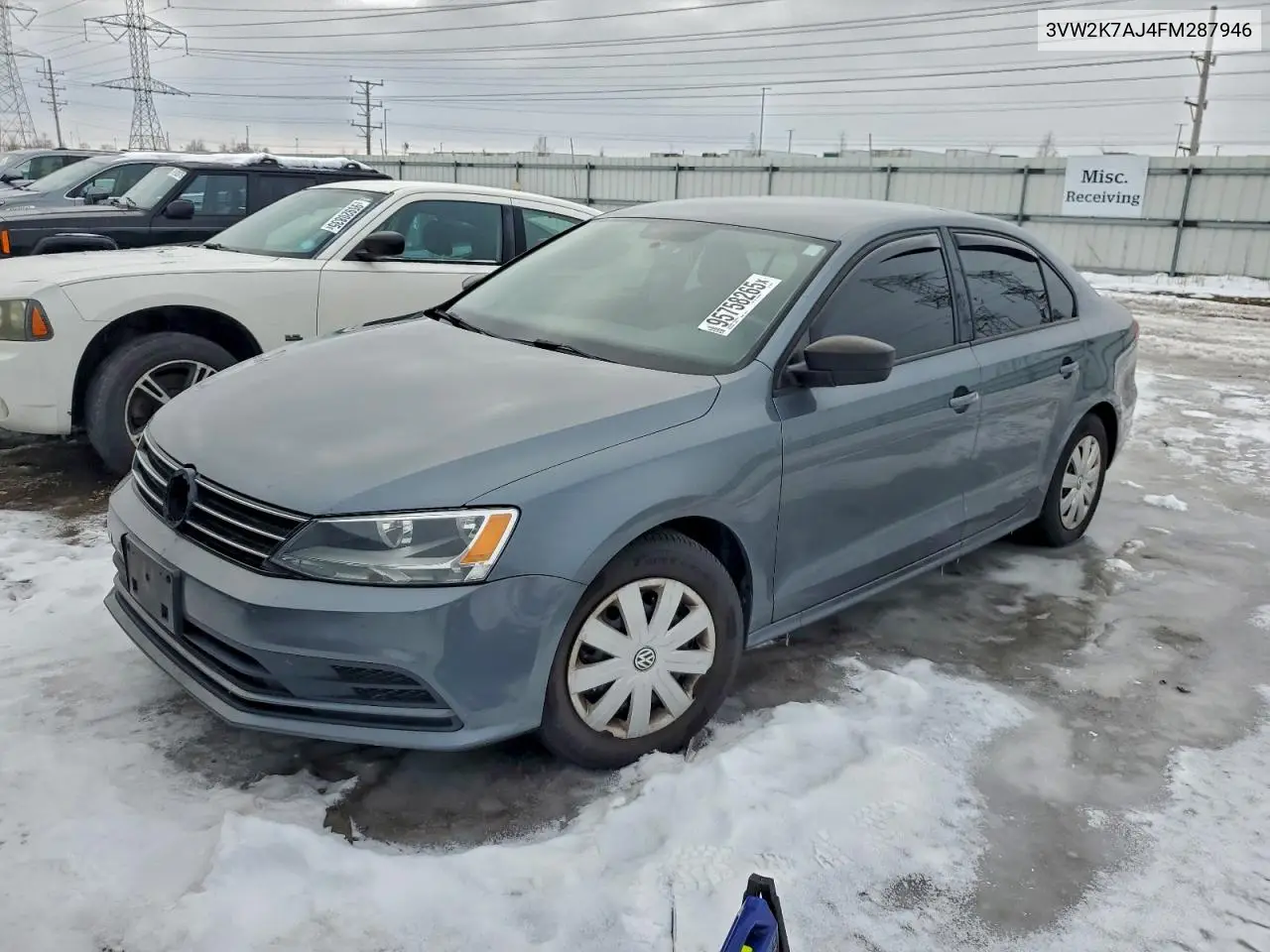 3VW2K7AJ4FM287946 2015 Volkswagen Jetta Base