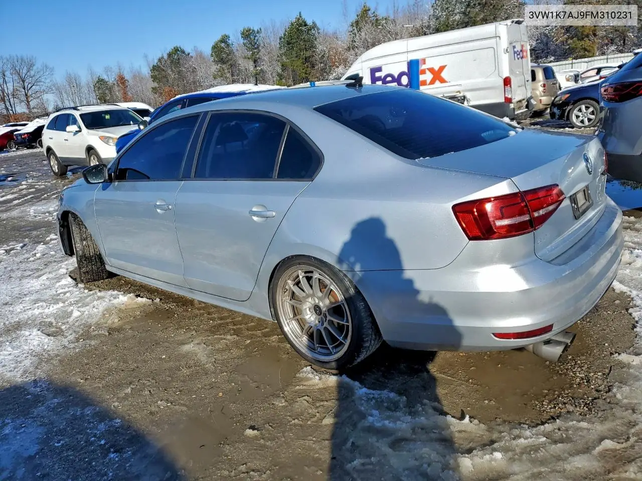 3VW1K7AJ9FM310231 2015 Volkswagen Jetta Base